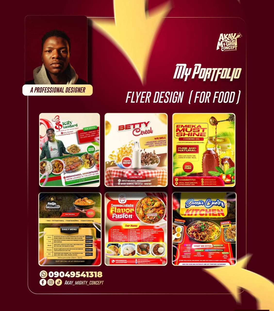 Food Flyer Design